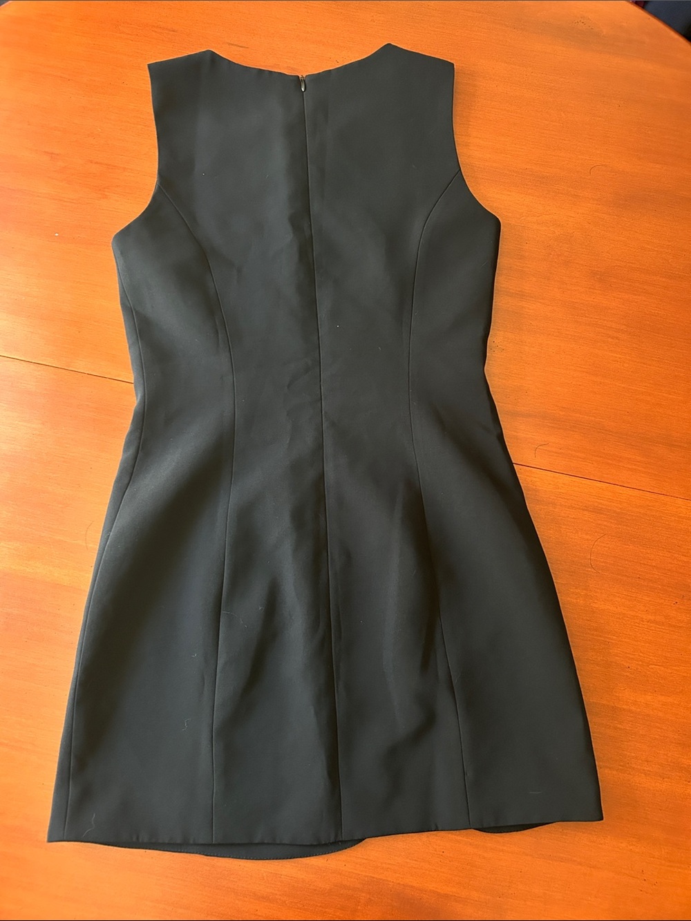 Amanda Uprichard Black Sleeveless Mini Sheath Dress - Small - Picture 4 of 7